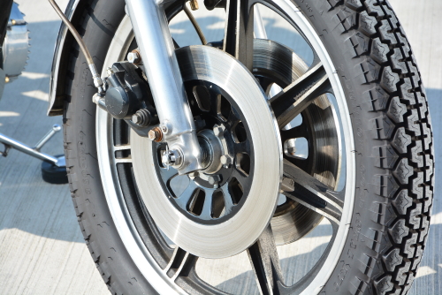 SR400 ディスク 19インチ ホイールセットタイヤ チューブ付 SR400