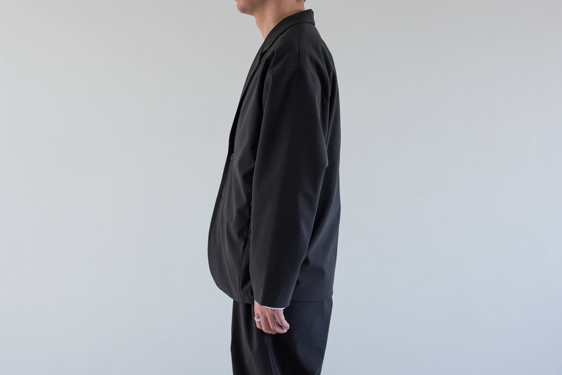Minimalist 2B Jacket / Black【4月入荷予定】