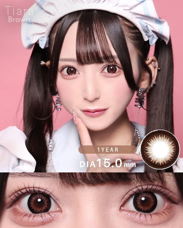 ティアラ [Tiara] DIA15.0mm 最長1年【2枚(1箱1枚ずつ)】|カラコン通販