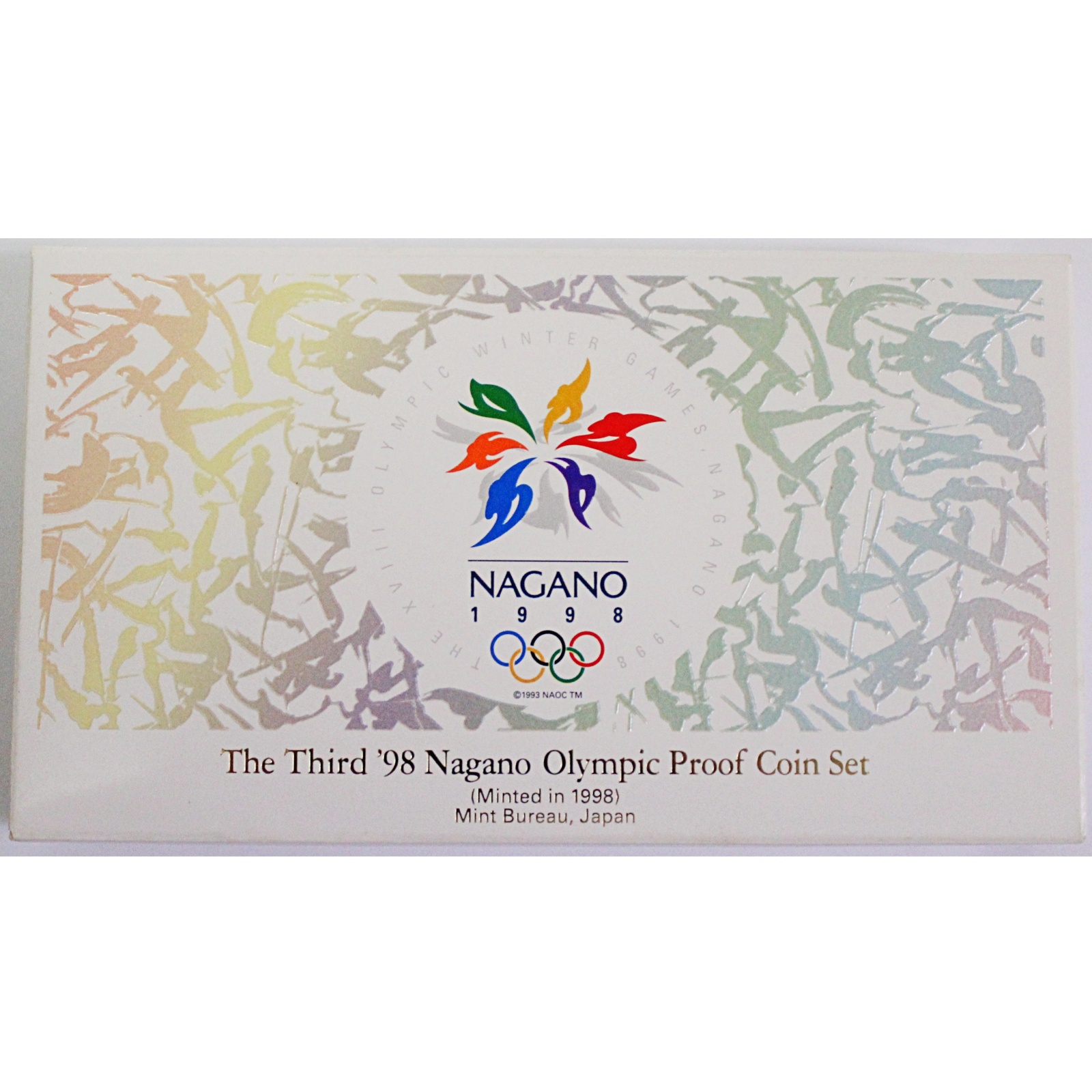 長野オリンピック冬季競技大会記念貨幣 平成10年銘3種プルーフセット