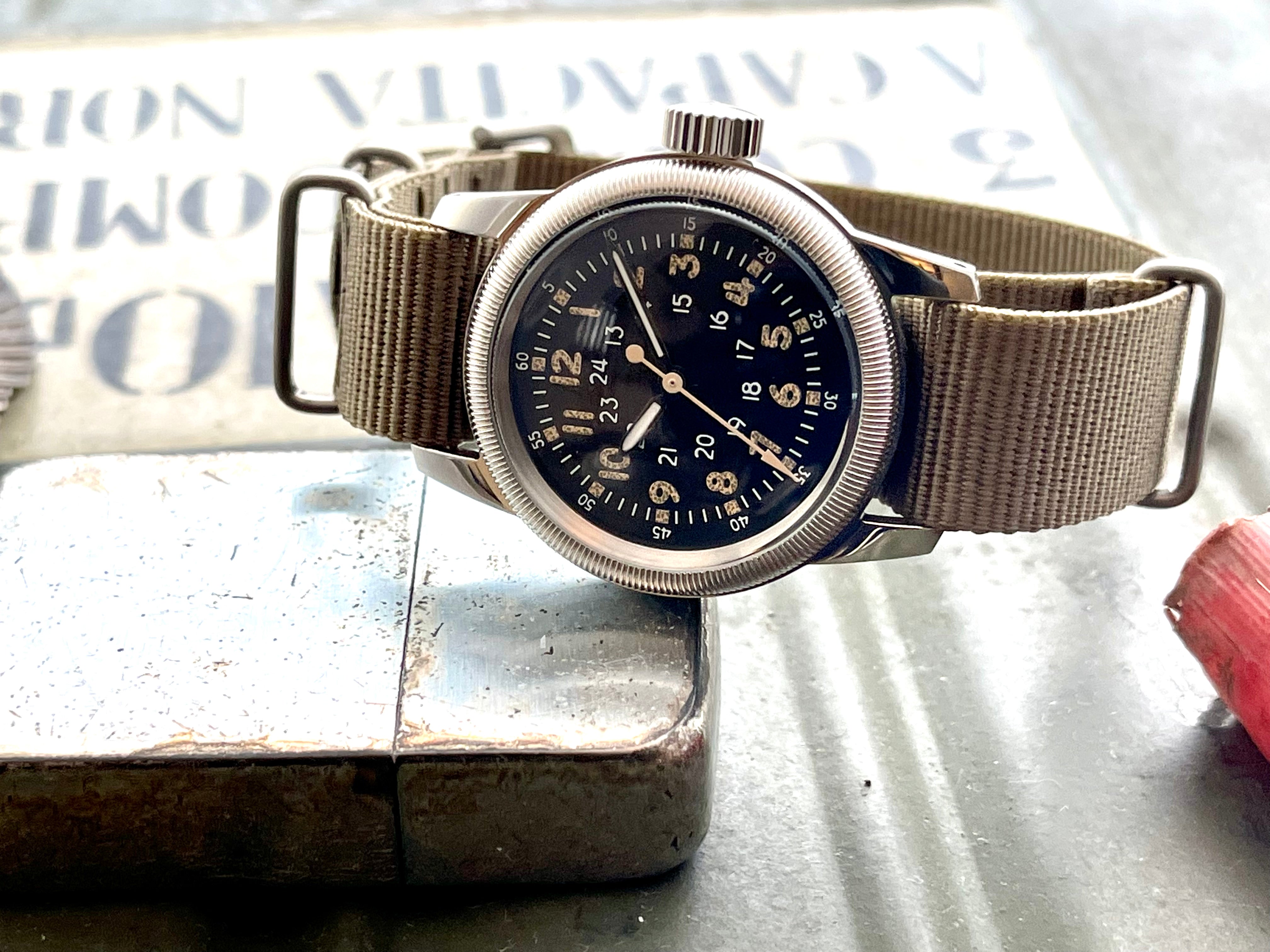 TYPE A-17 vintage – M.R.M.W Montre Roroi Military Watch