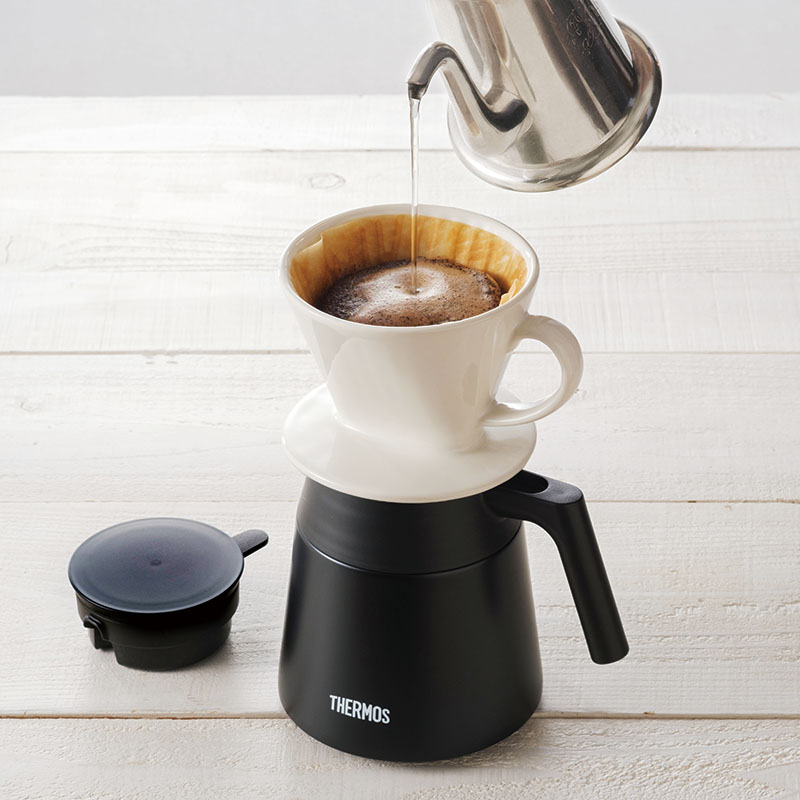 真空断熱コーヒーサーバー TTF-720 ブラック ｜ ミスターマックス