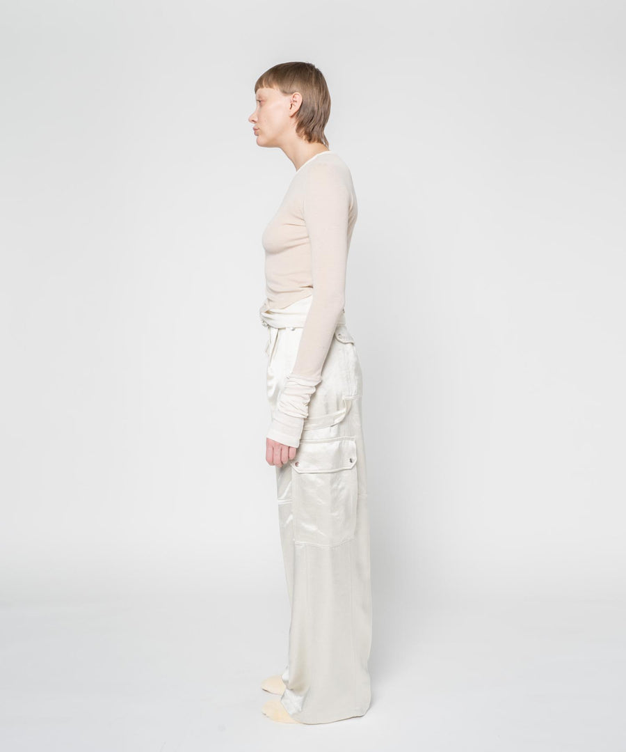 ASYMMETRY RIB TOP｜muller of yoshiokubo(ミュラーオブヨシオクボ