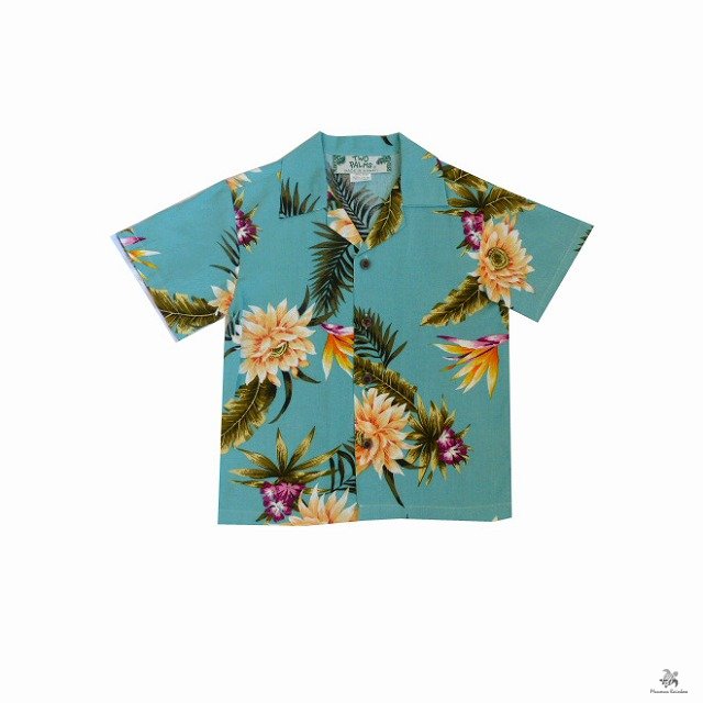 TPB1 Two Palms セレス柄 ボーイズアロハシャツ - リゾート