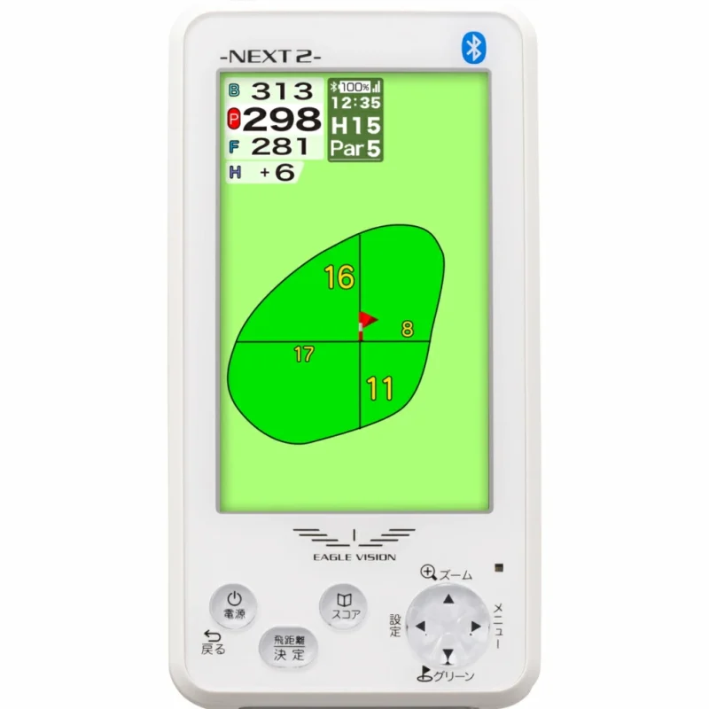 EAGLE VISION NEXT2 EV-034 レビュー｜自動飛距離計測＆高低差表示で