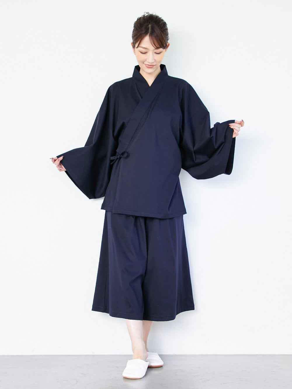 YUKATA Separate (Navy) Women – Nanafu｜YUKATA