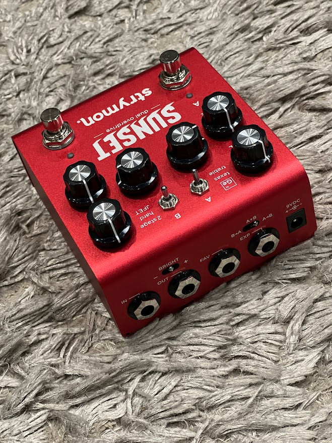 Strymon Sunset Dual Overdrive Pedal – nafiriguitar.com