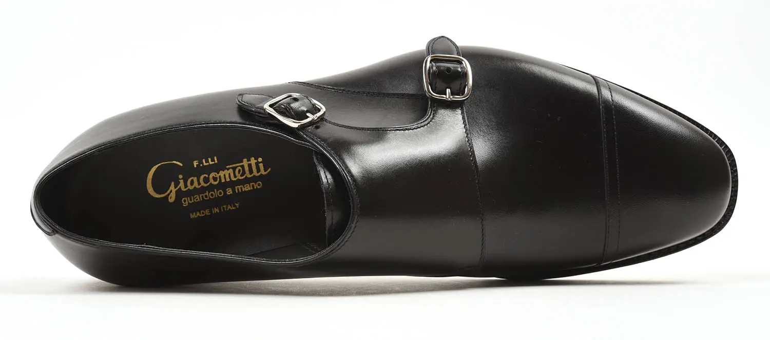 ダブルモンク】- ジャコメッティ FG603-003 ANILOU NERO