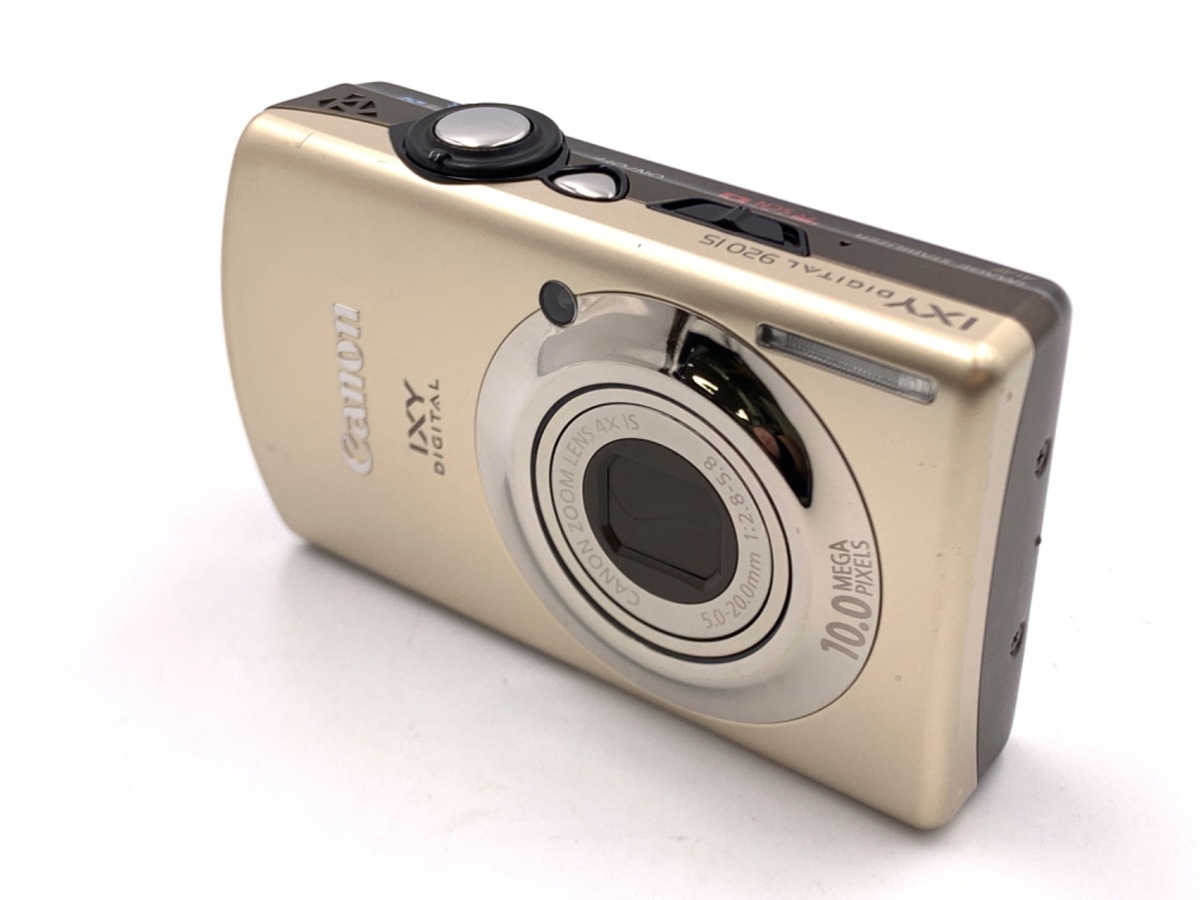 美品】Canon IXY 920IS デジカメ ゴールド 箱付き 美品動作品Canon IXY