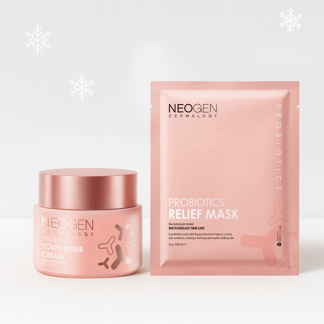 Value Set] Probiotics Youth Repair Cream + Probiotics Relief Mask (5