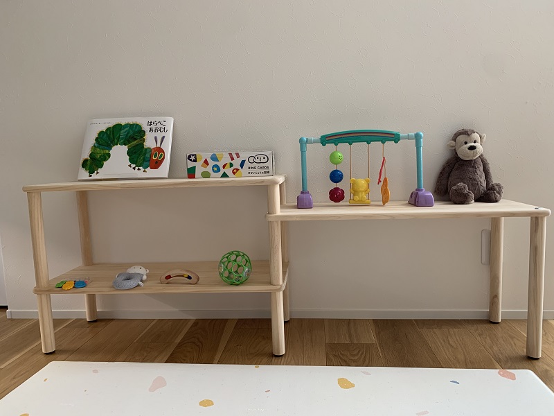 モンテッソーリ棚DIY/おうちモンテ】本当に簡単に作れました | おまめ