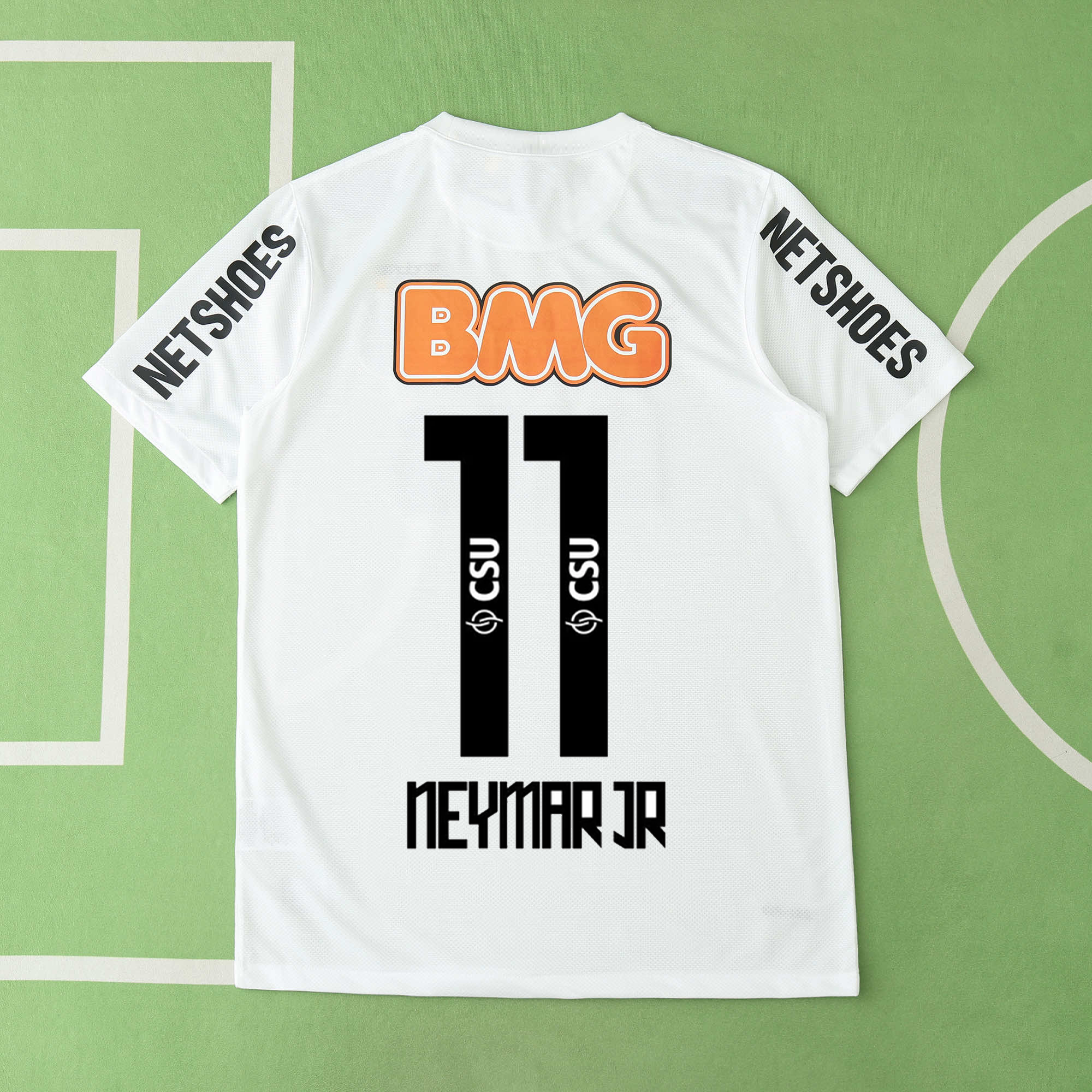 Santos 12-13 NEYMAR 11 Home Short & Long Sleeve – NestJersey