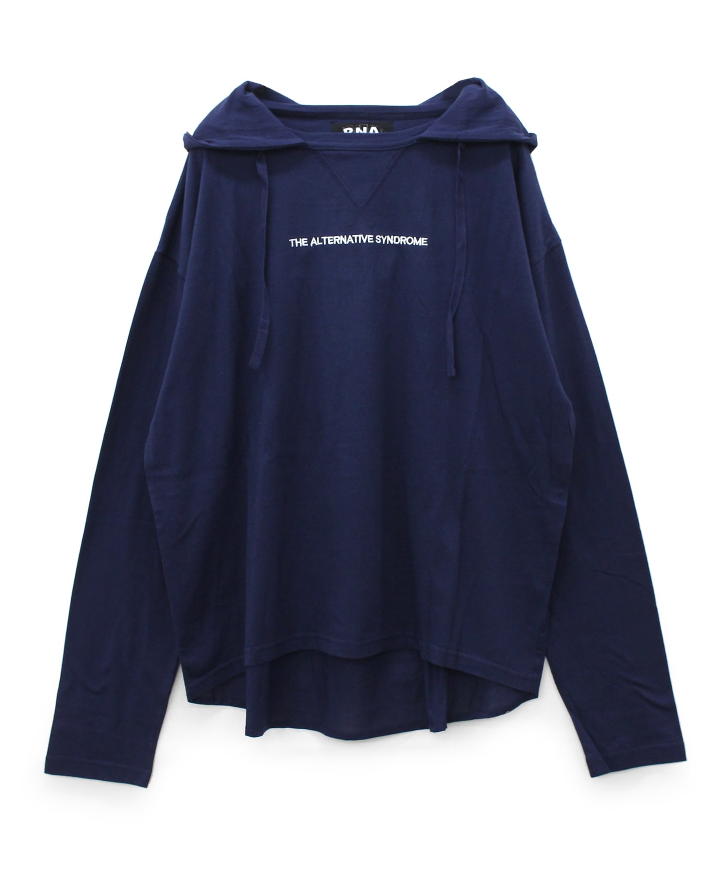 M0960 フハクコンビBIGプルオーバーパーカー(M ネイビー): トップス