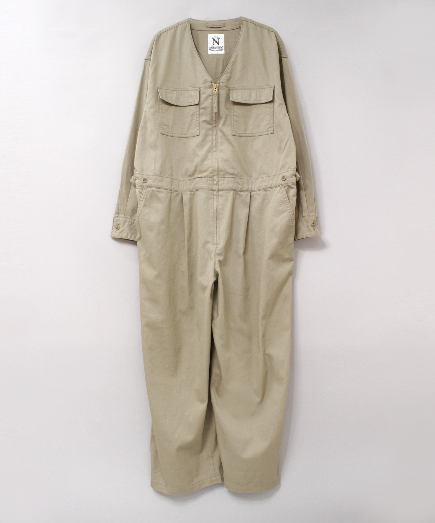 O0731 ワークオールインワン(M グレージュ): オールインワン - RNA