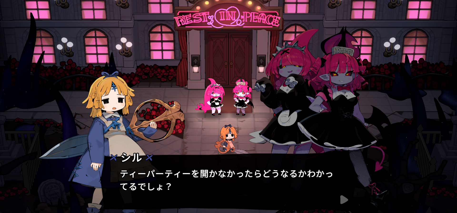 ダークでかわいいローグライクアクション『魔女の庭』Steamで早期