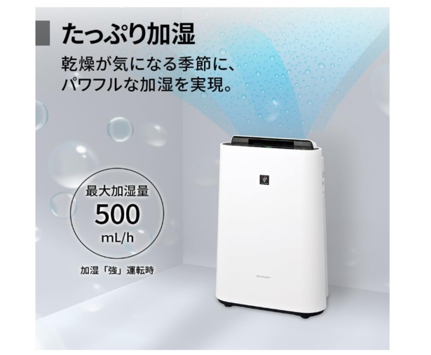 加湿しながら空気もクリーン！人気モデルで冬の快適度が段違い