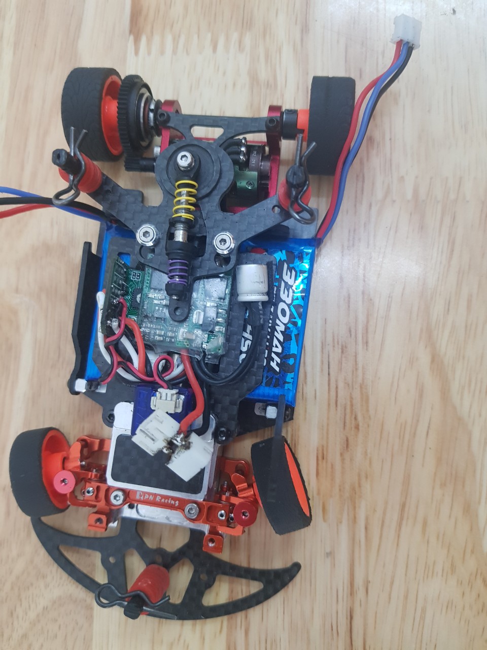 NX-111 Nexx Racing SKYLINE Dual Lipo Carbon Chassis Conversion Kit