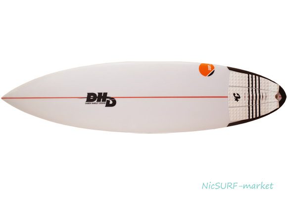 DHD 中古ショートボード 6`0 ミニガン-シリーズ SWEET SPOT2.0 (No