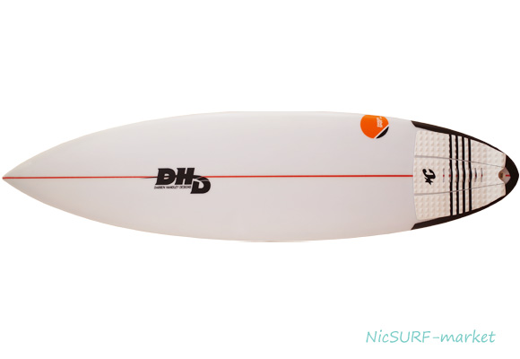 DHD 中古ショートボード 6`0 ミニガン-シリーズ SWEET SPOT2.0 (No