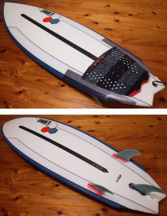 アルメリック TWIN FIN フュージョン・デュアルコア 5`4 中古ショート