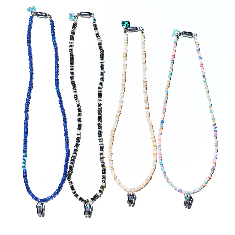 MOLAR DOLPHiN MOTHER OF PEARL NECKLACE #122