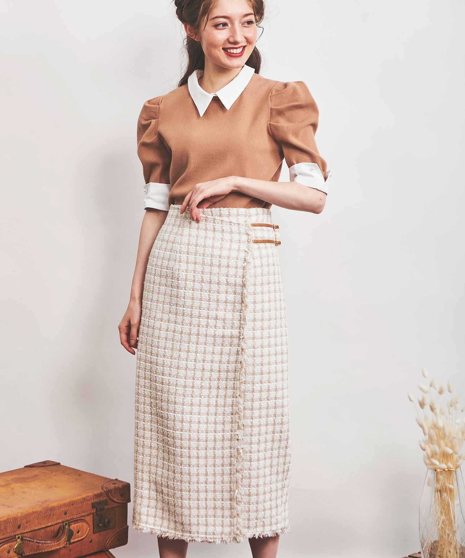 ツイードタイトスカート | タイトスカート | NOELA OFFICIAL WEB STORE