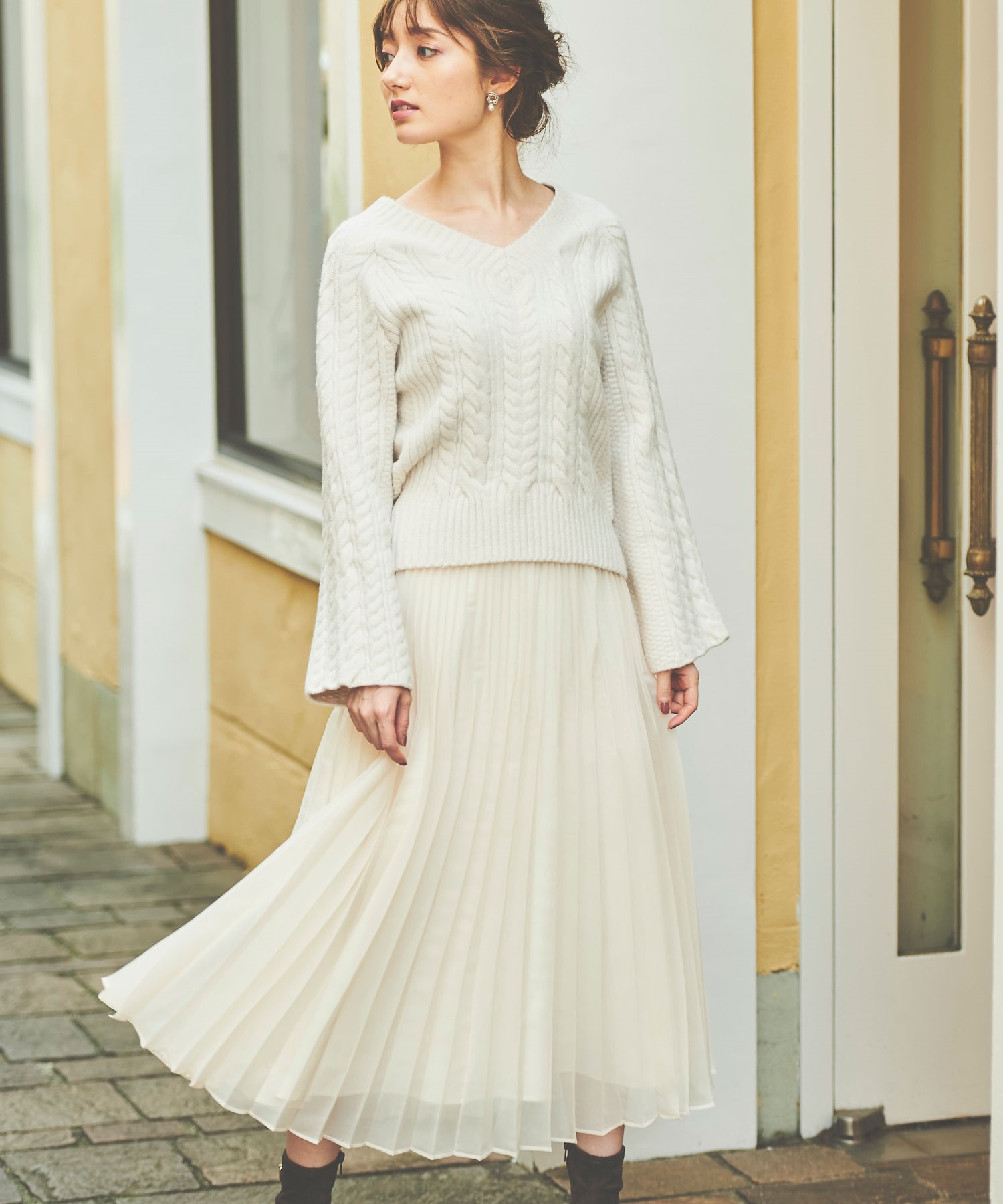 エアリープリーツスカート | フレアスカート | NOELA OFFICIAL WEB STORE