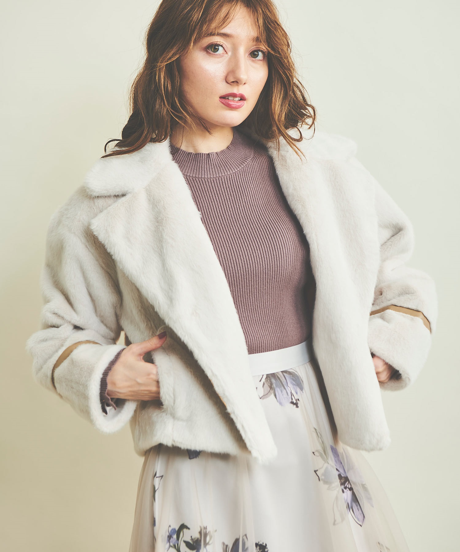 エコファーライダースジャケット | ジャケット | NOELA OFFICIAL WEB STORE