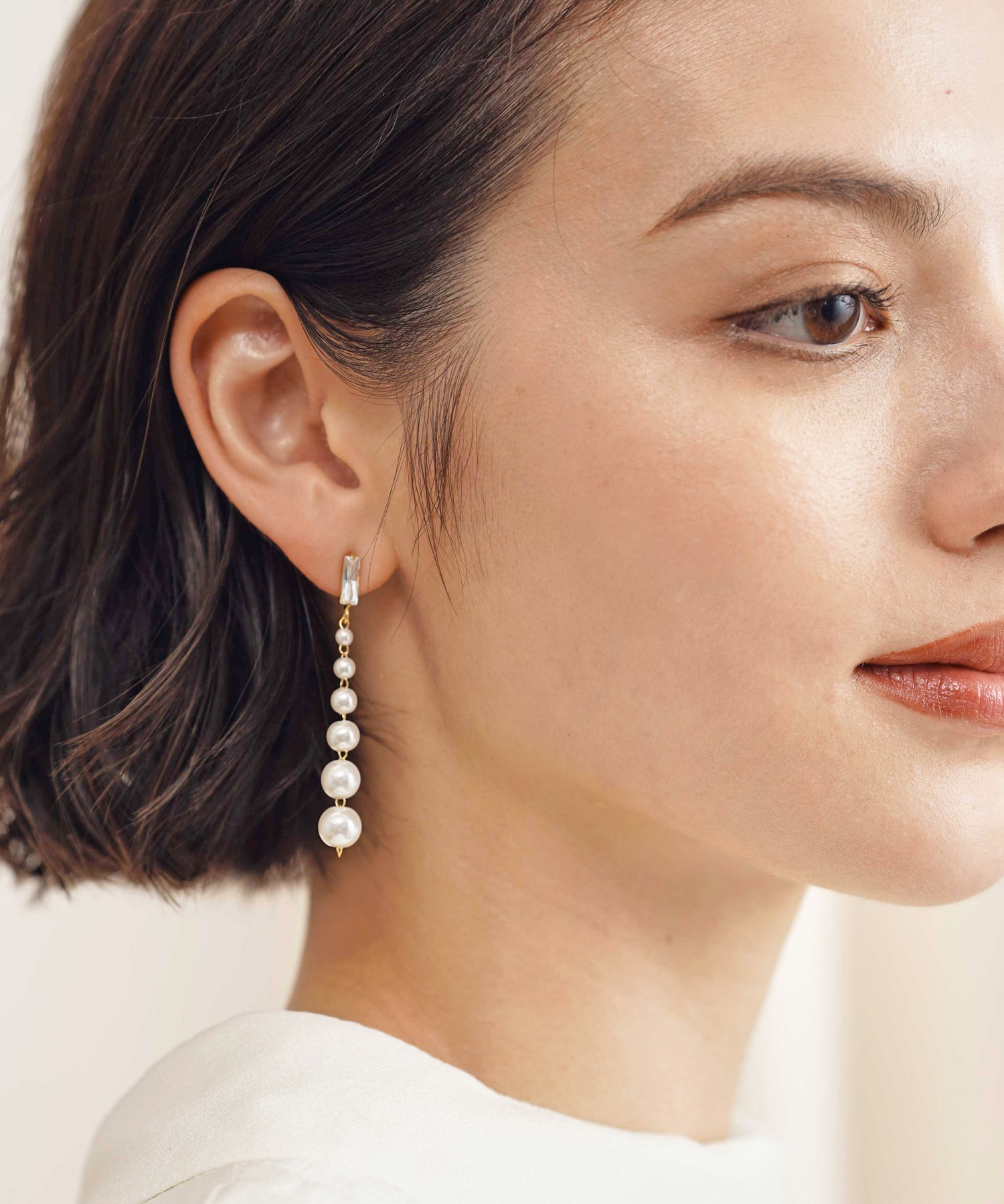 グラジュアリーパールピアス | ピアス | NOELA OFFICIAL WEB STORE