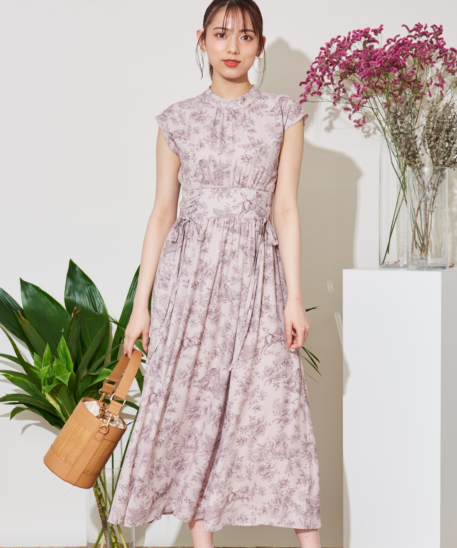 トワルドジュイプリントワンピース | ロングワンピース | NOELA