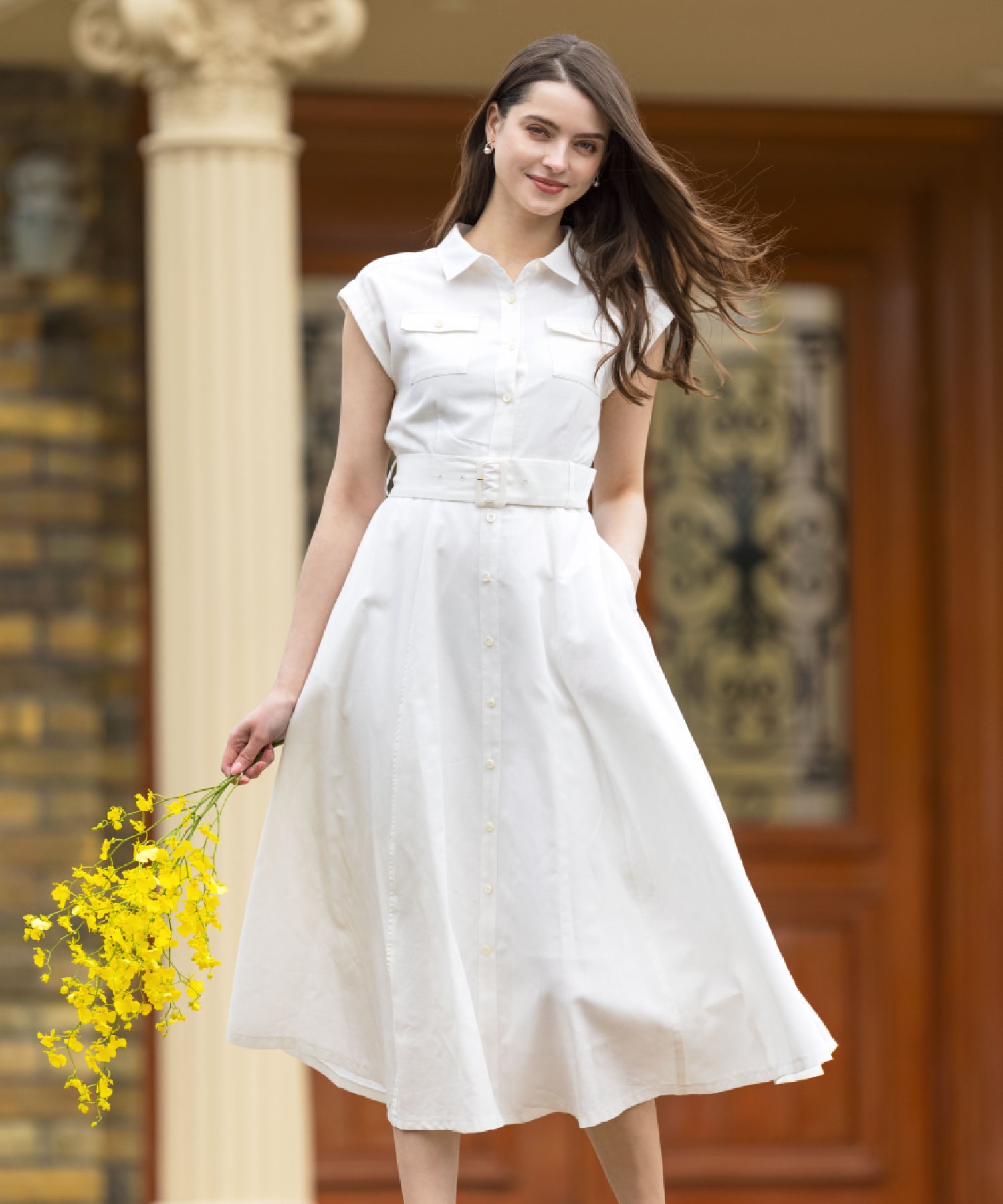 デニムシャツサマーワンピ | シャツワンピース | NOELA OFFICIAL WEB STORE