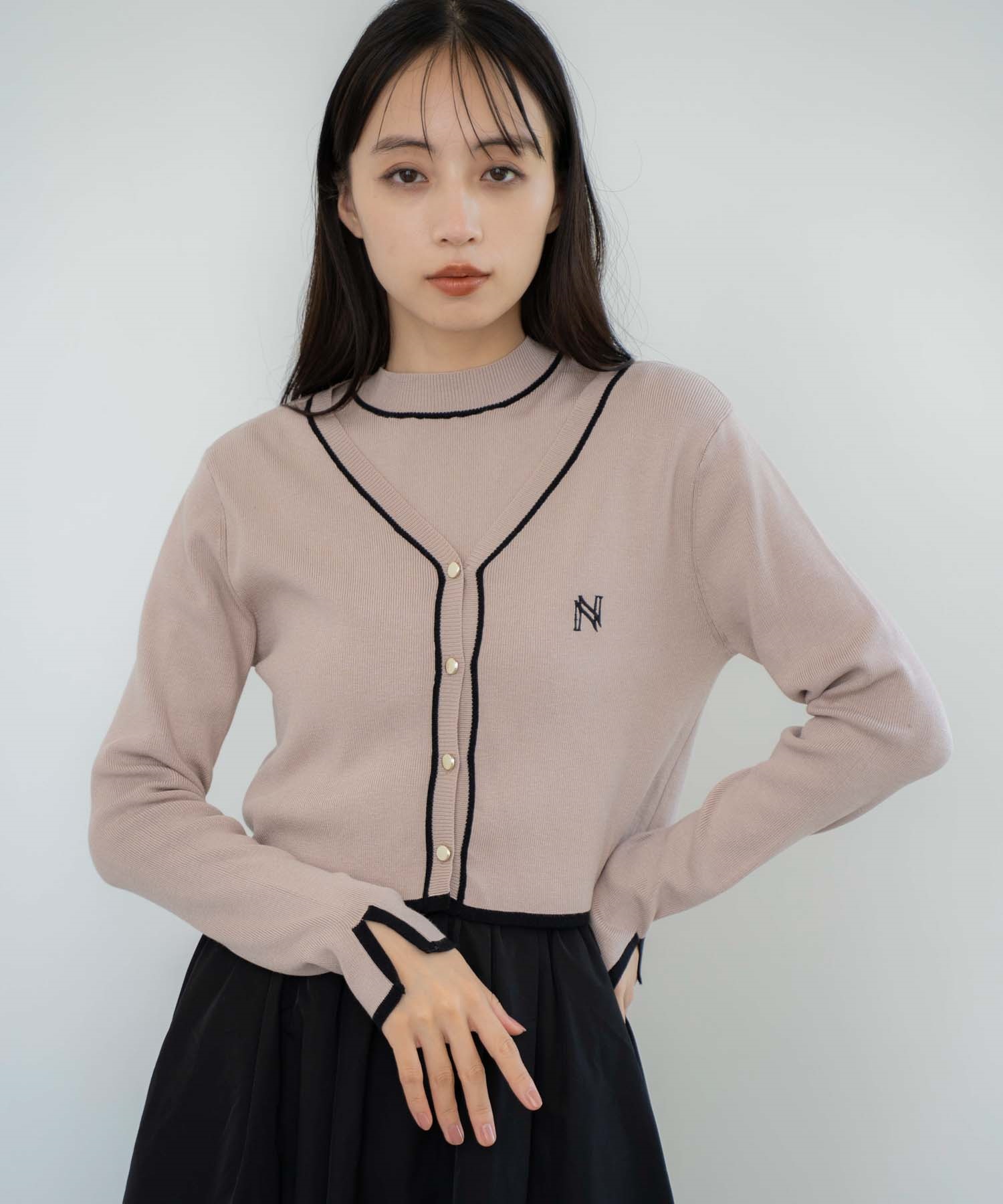 ロゴ刺繍アンサンブル | ニット | NOELA OFFICIAL WEB STORE