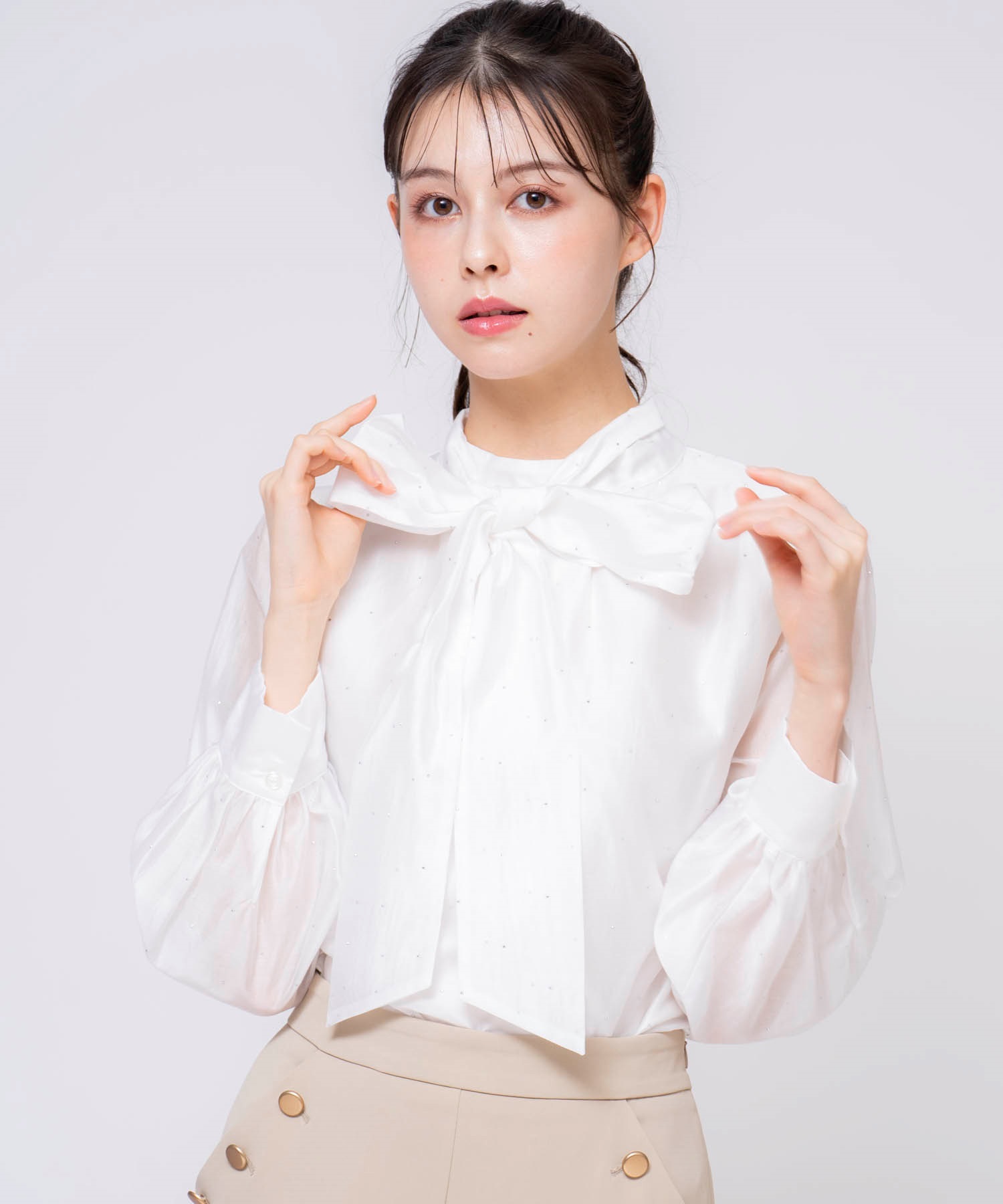 アソートボウタイブラウス | シャツ・ブラウス | NOELA OFFICIAL WEB STORE