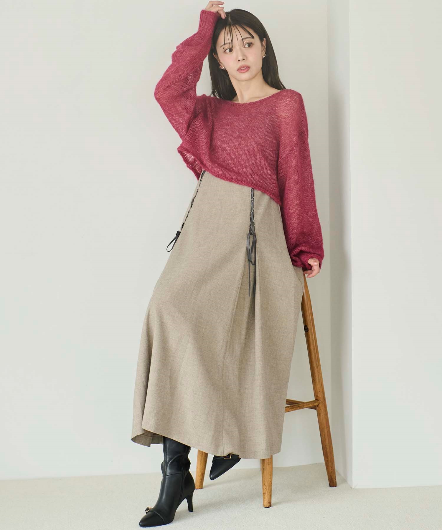 レースアップキャミワンピース | キャミワンピース | NOELA OFFICIAL