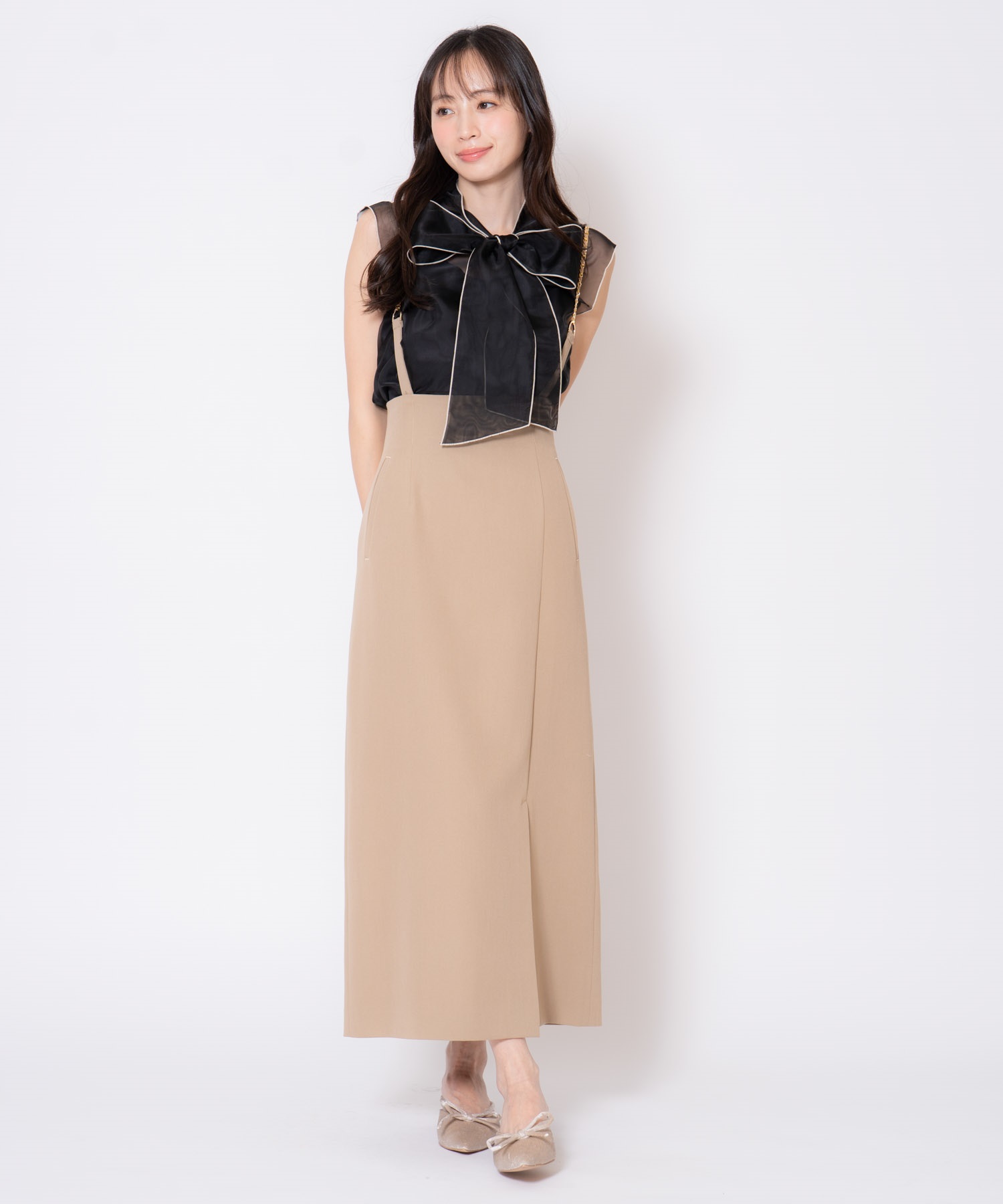 チェーンサス付きタイトスカート | タイトスカート | NOELA OFFICIAL