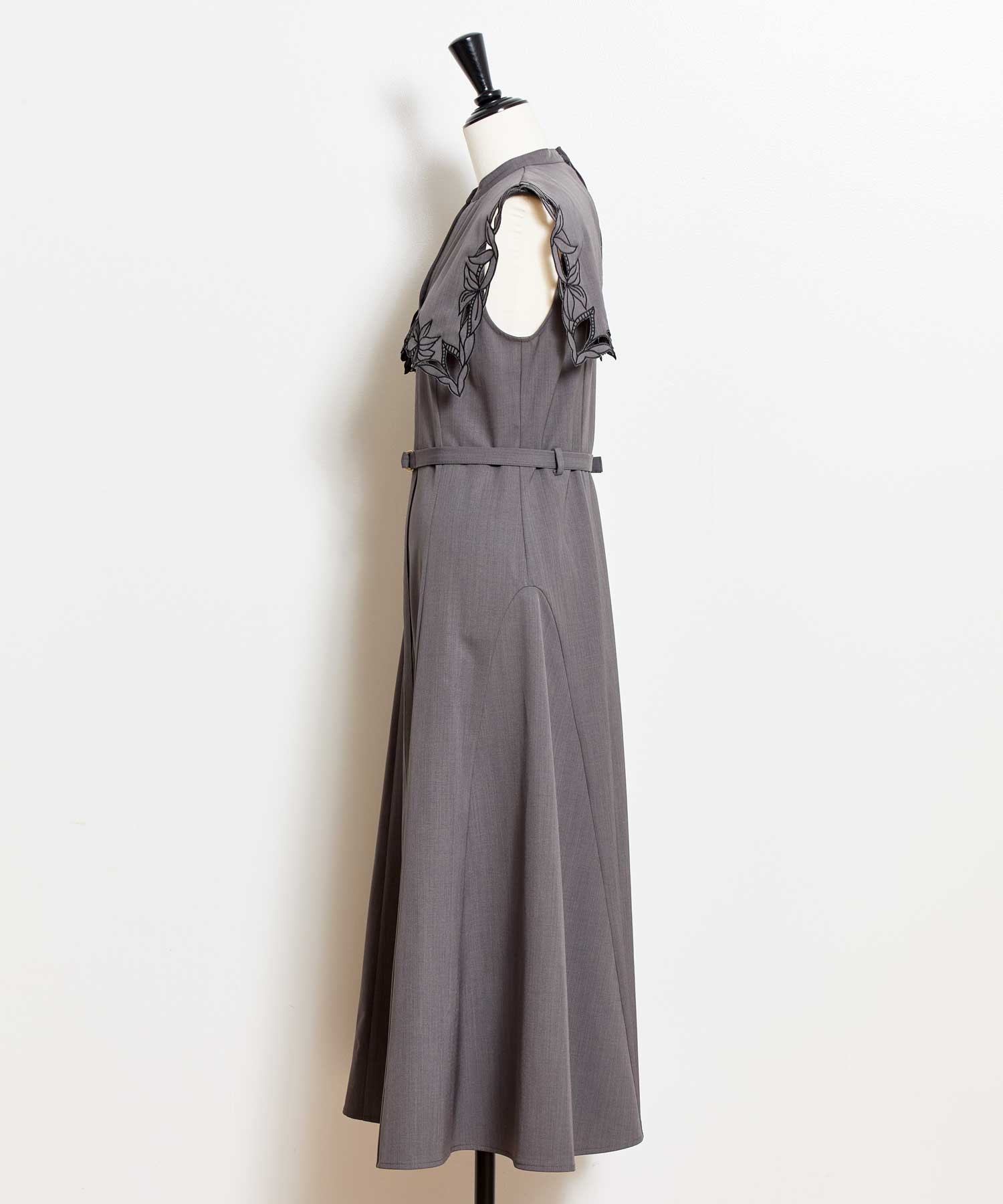 15周年】カットワークカラーワンピース | ロングワンピース | NOELA