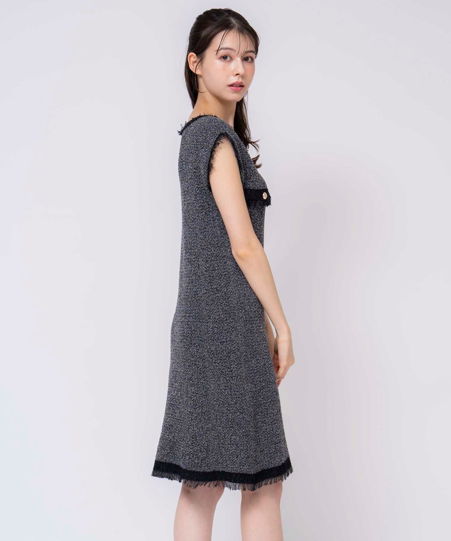 ツイードニットミニワンピ | ミニワンピース | NOELA OFFICIAL WEB STORE