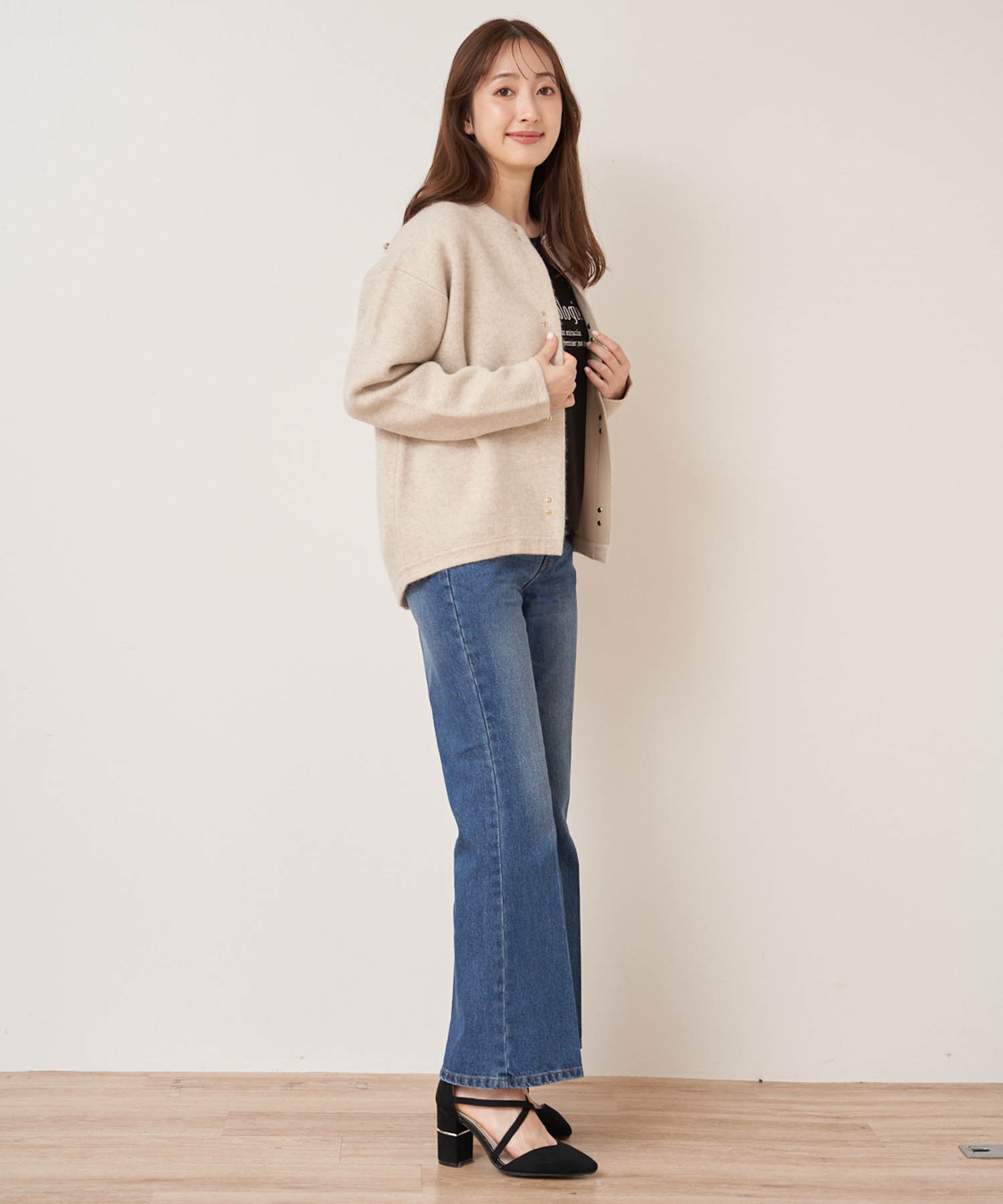 センタープレスデニムパンツ | デニムパンツ | NOELA OFFICIAL WEB STORE