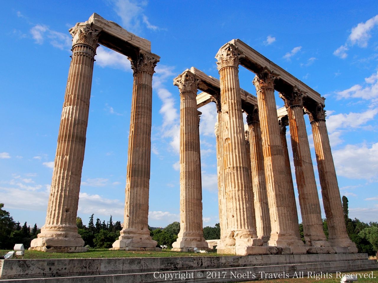 ゼウス神殿』ギリシャ神話の最高神を祀った神殿｜Noel's Travels