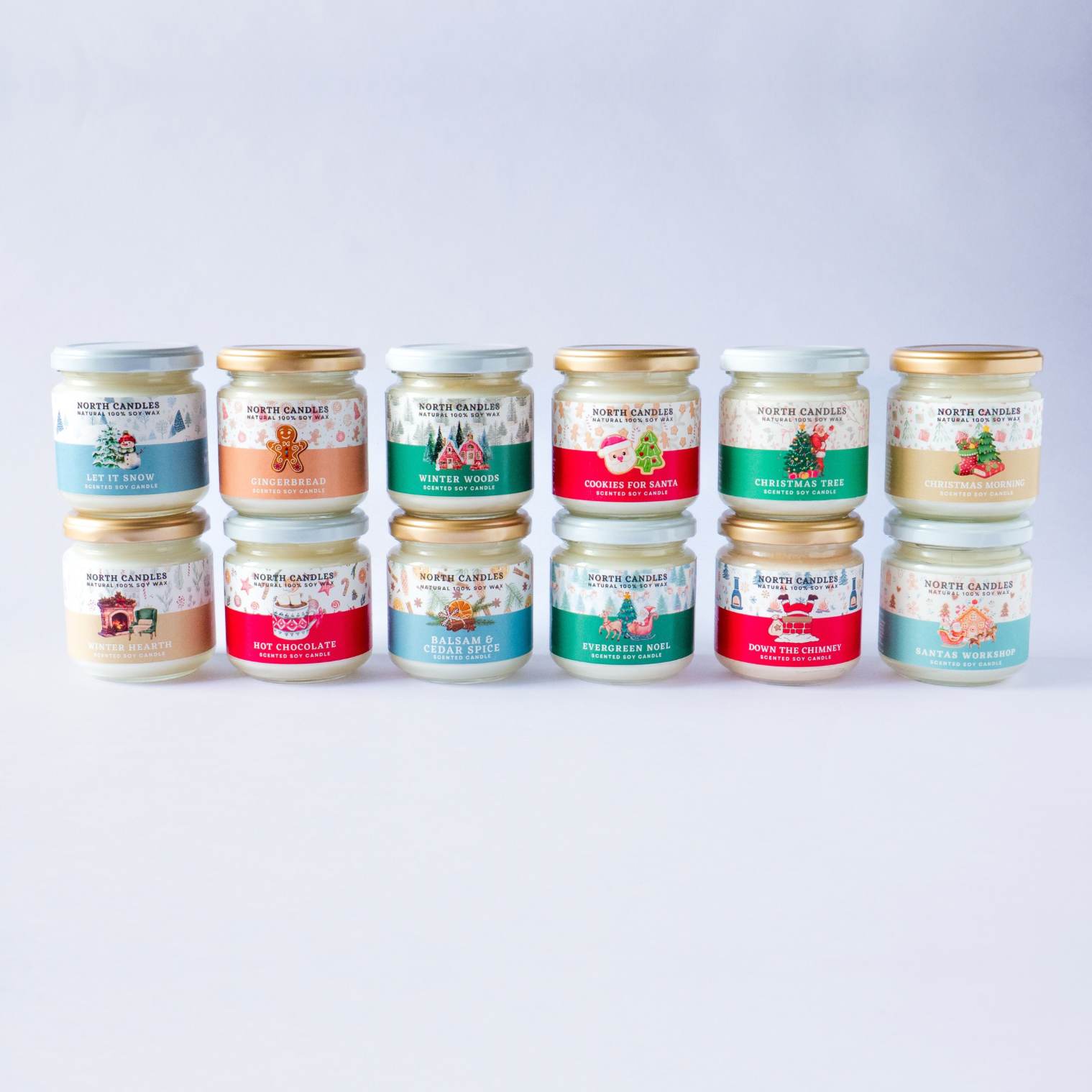 クリスマスキャンドル クリスマスモーニングアロマソイキャンドル