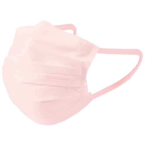 Wワイヤー不織布3層マスク30枚入(ピンク)｜A48-ST-80WPK｜きっと