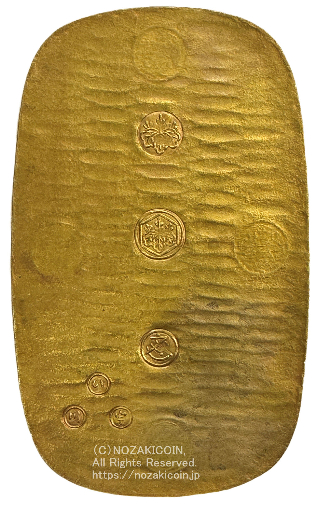 天保大判金 元書 背刻印 い宇川 美品 鑑定書付 – 野崎コイン