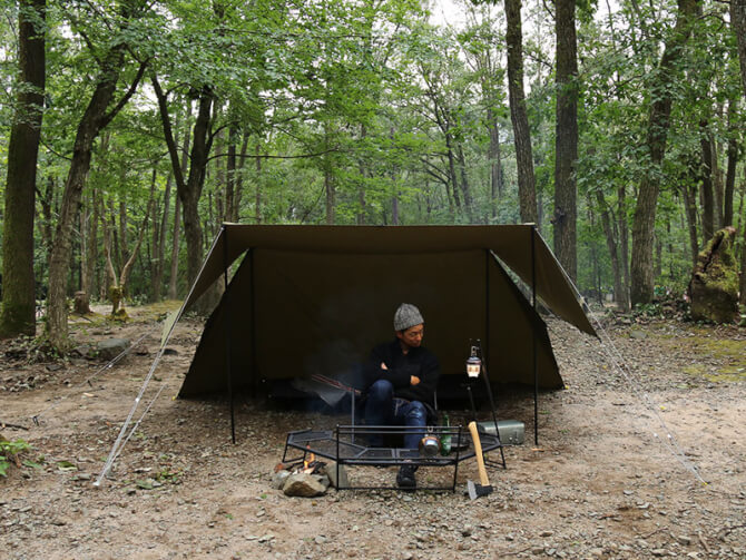 コクピット型にワクワクする？『テキーラ180』は究極のソロキャンパー