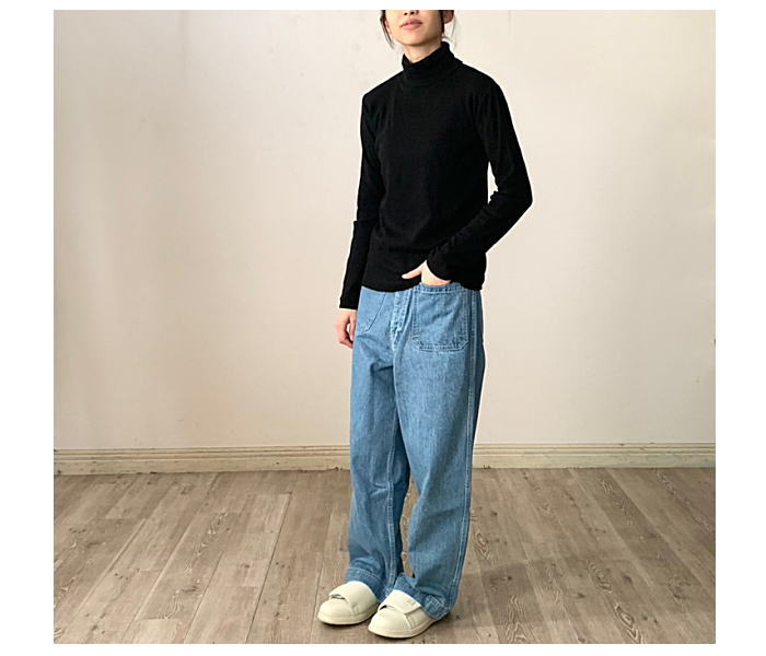 ARTE POVERA(アルテポーヴェラ）ワイドデニムパンツ | 山口県下関市の