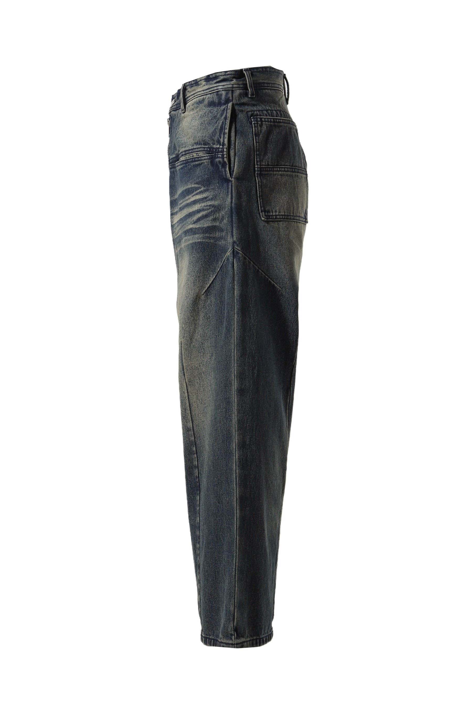 FILTH FW24 FRONT ZIP BAGGY DENIM ⁄ - NUBIAN