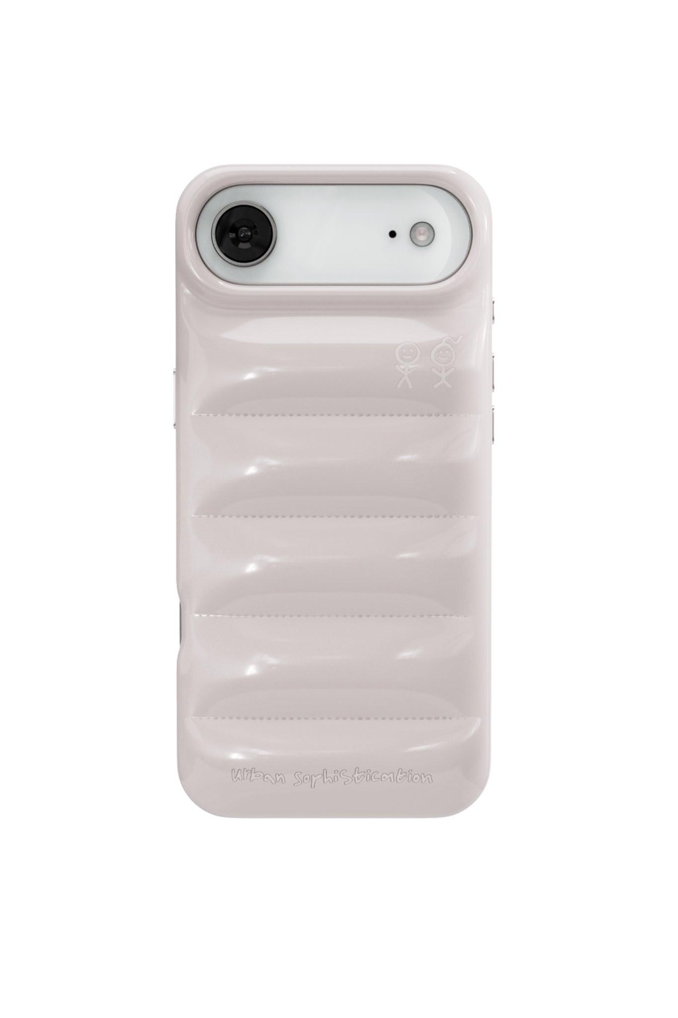 Urban Sophistication iPhone Case THE PUFFER CASE / OAT MILK - NUBIAN