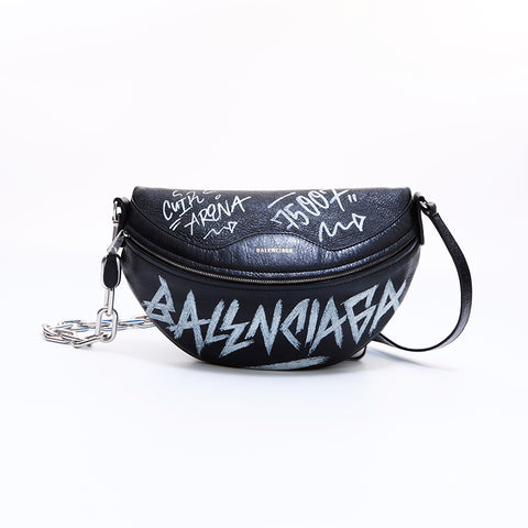 バレンシアガ BALENCIAGA グラフィティ スーベニア ボディバッグ