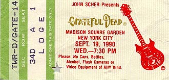 A New Era Of Dead Emerges At MSG: September 19, 1990