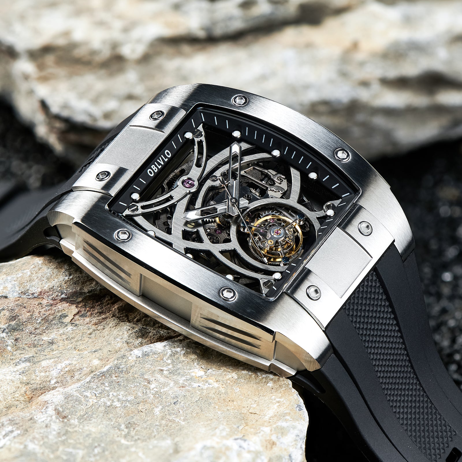 Best Luxury Skeleton Flying Tourbillon Movement Watches for men - Oblv