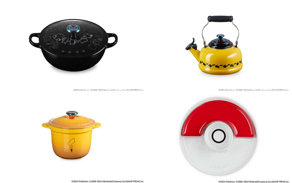 ル・クルーゼから「ポケモン」のキッチンウェア『Pokémon Collection